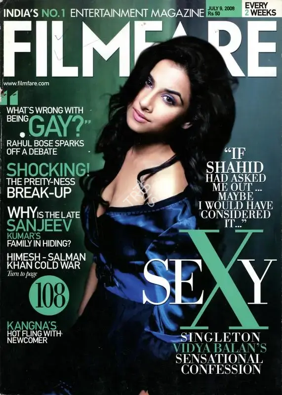 Jitesh Pillaai (Editor), Filmfare, 2008, Magazine
