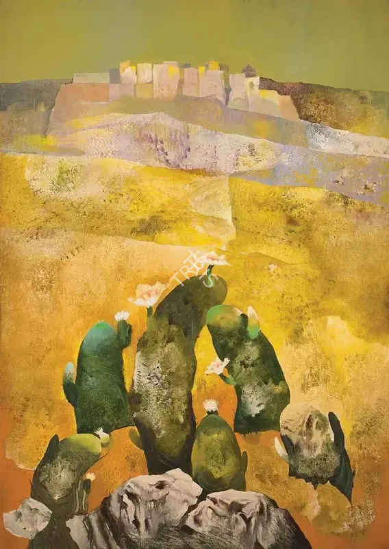Dasgupta, Bimal (Artist). Untitled, 1984 | Painting, AG.Mum/23.02.24, 2024 · Asta Guru