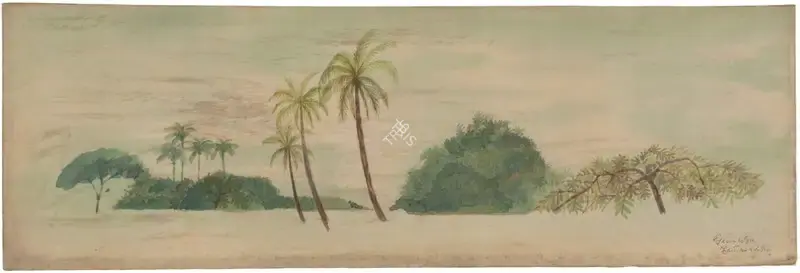 Pyne, Ganesh (Artist). Untitled, circa 1970s | Painting, Sa.Mum/01.04.26, 2026 · Saffronart