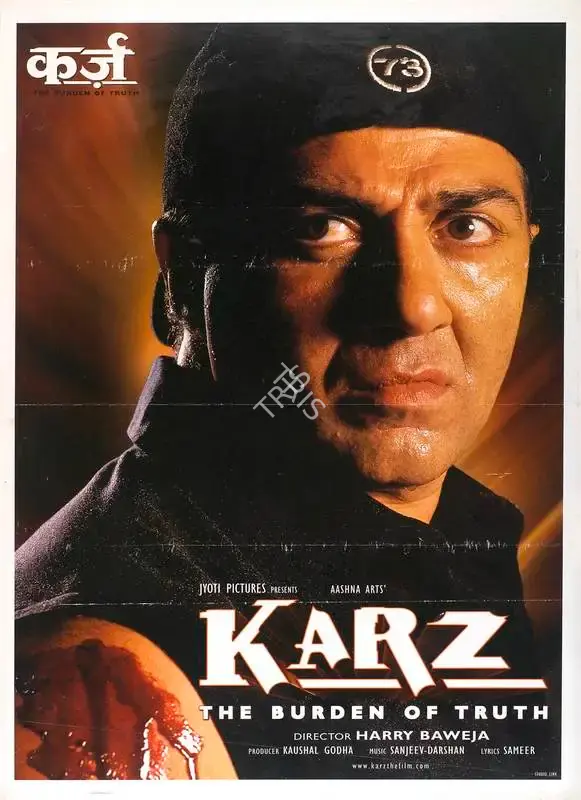 Kaushal Godha (Producer), Karz, 2002, Full Sheet Poster