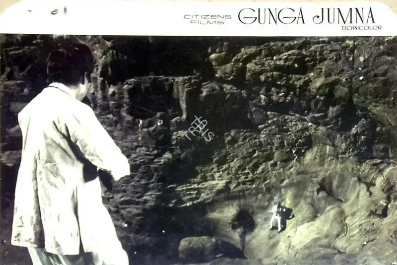 V. Babasaheb (Cinematographer), Gunga Jamuna, 1961, Lobby Card