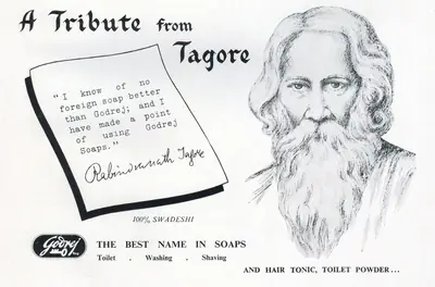 Godrej (Advertiser), A Tribute from Tagore, 1961, Advertisement