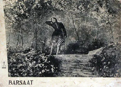 Jal Mistry (Cinematographer), Barsaat, 1949, Lobby Card