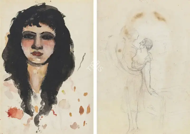 Sher-Gil, Amrita (Artist). Untitled, n.d. | Painting, Sa.Mum.10.12.25, 2025 · Saffronart