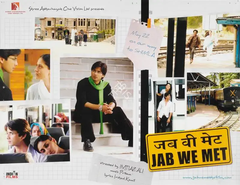 Imtiaz Ali (Director), Jab We Met, 2007, Lobby Card