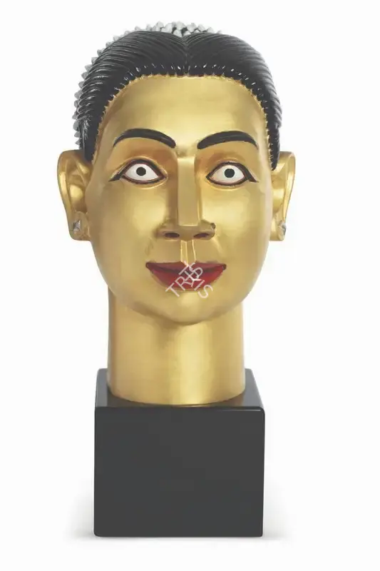 Reddy, Ravinder (Artist). Untitled (Head), n.d. | Sculpture, AG.Mum/09.04.24, 2024 · Asta Guru