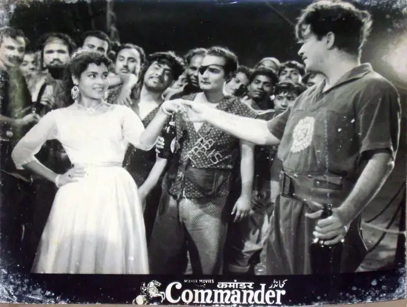Kedar Kapoor (Director), Commander, 1959, Lobby Card