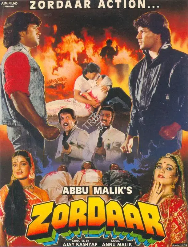 Abbu Malik (Producer), Zordaar, 1996, Song-Synopsis Booklet