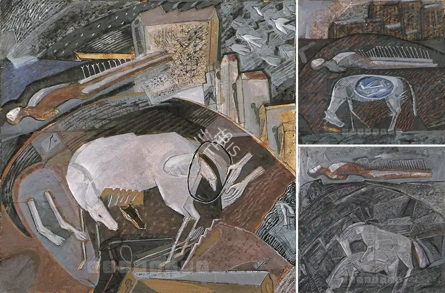 C. Douglas (Artist), Untitled, 1999, Painting