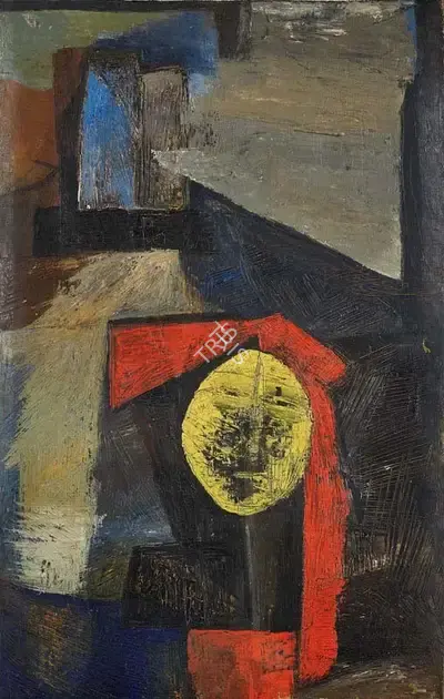 Ramkumar (Artist), Untitled, 1955, Painting