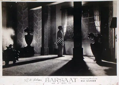 Jal Mistry (Cinematographer), Barsaat, 1949, Lobby Card