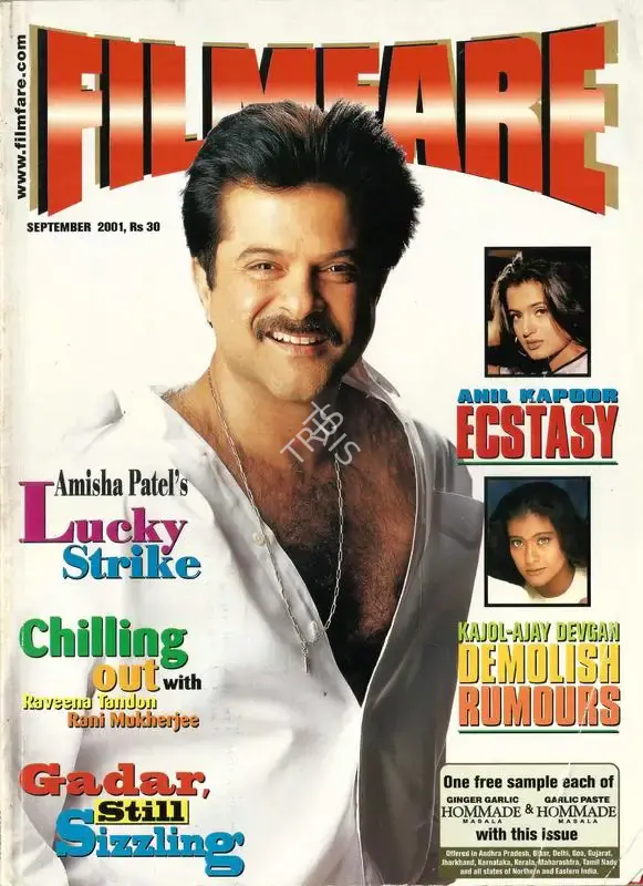Khalid Mohamed (Editor), Filmfare, 2001, Magazine