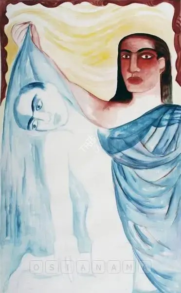 Rodwittiya, Rekha (Artist). The Final Confession, 1991 | Painting, Sa.Onl/07.09.06, 2006 · Saffronart