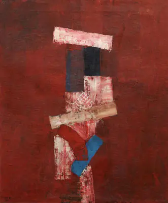 V.S. Gaitonde (Artist), Untitled, 1958, Painting