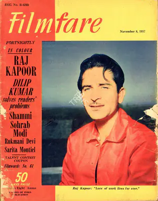 C.R. Mandy (Editor), Filmfare, 1957, Magazine