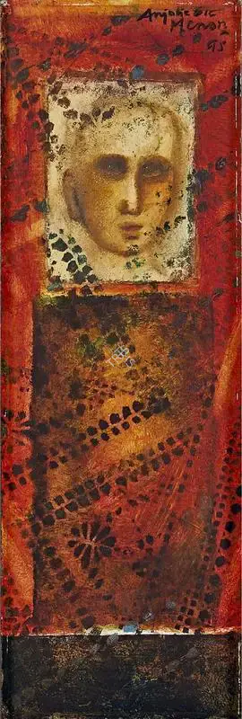 Anjolie Ela Menon (Artist), Untitled, 1995, Painting
