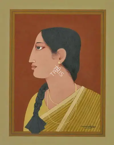 Lalu Prasad Shaw (Artist), Untitled, 1996, Painting