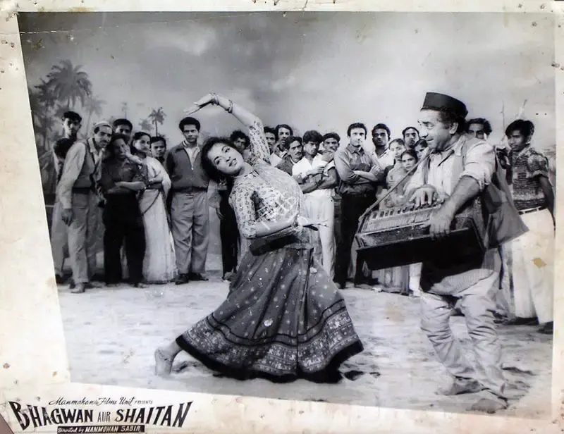Manmohan Sabir (Director), Bhagwan Aur Shaitan, 1959, Lobby Card