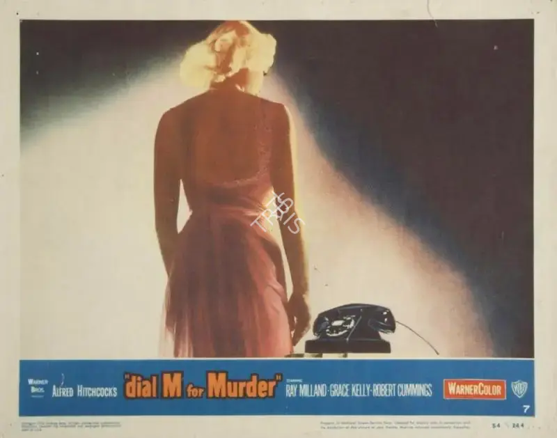 Alfred Hitchcock (Producer), Dial M for Murder, 1954, Lobby Card