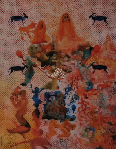 Nalini Malani (Artist), The Alice Series, 2005, Painting