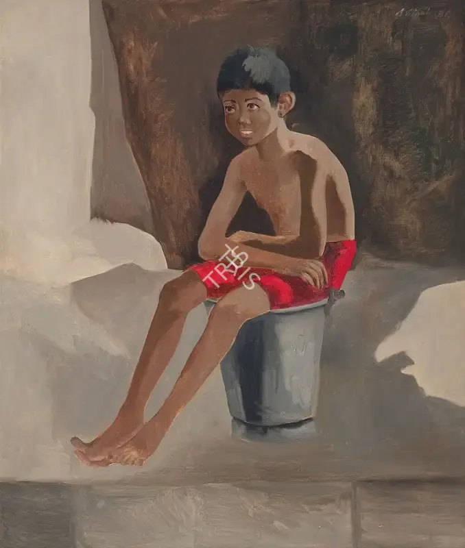 B. Vithal (Artist), Untitled, 1986, Painting