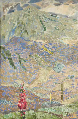 Bendre, N.S. (Artist). Untitled, 1968 | Painting, Pu.Mum/13.09.22, 2022 · Pundole