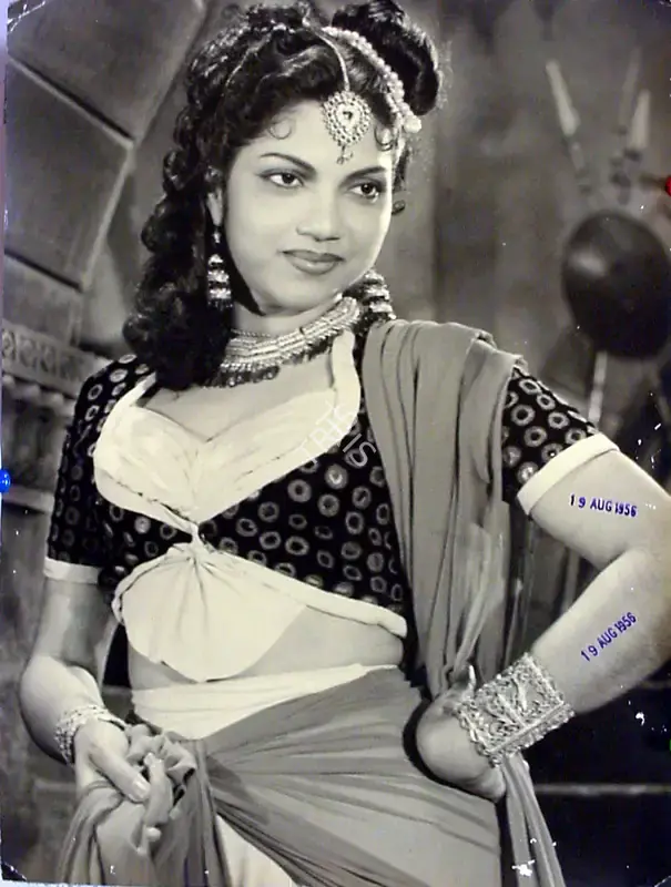 Bhanumathi Ramakrishna (Director), Chandirani, 1953, Photographic Still