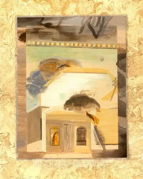 Nilima Sheikh (Artist), About Seasons - 6, 1986, Painting