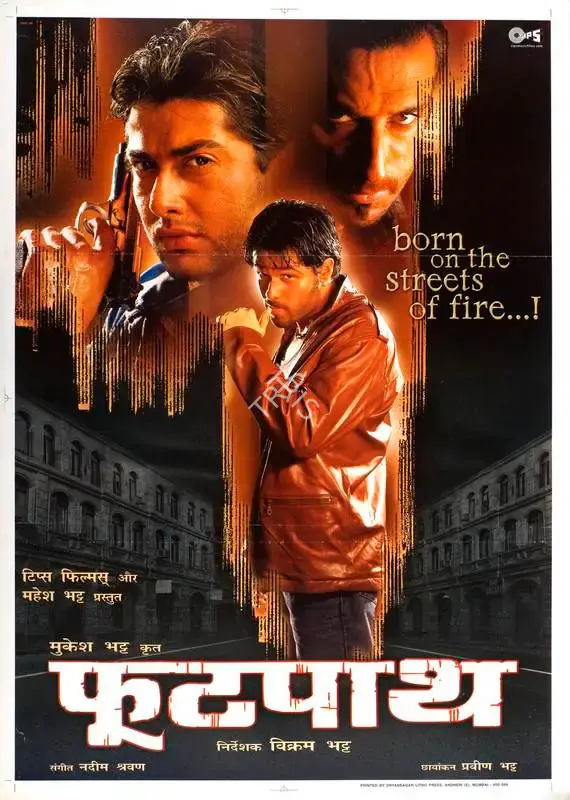 Mukesh Bhatt (Producer), Footpath, 2003, Full Sheet Poster
