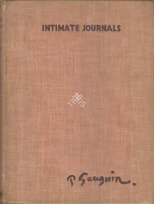 Van Wyck Brooks (Translator), Paul Gauguin's Intimate Journals, 1936, Edited Book