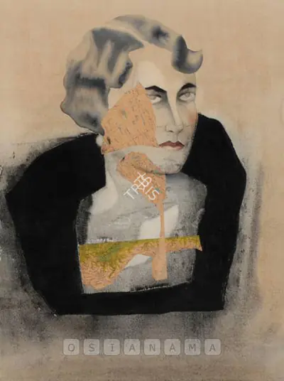 Anju Dodiya (Artist), Continental Drift I, 2009, Painting
