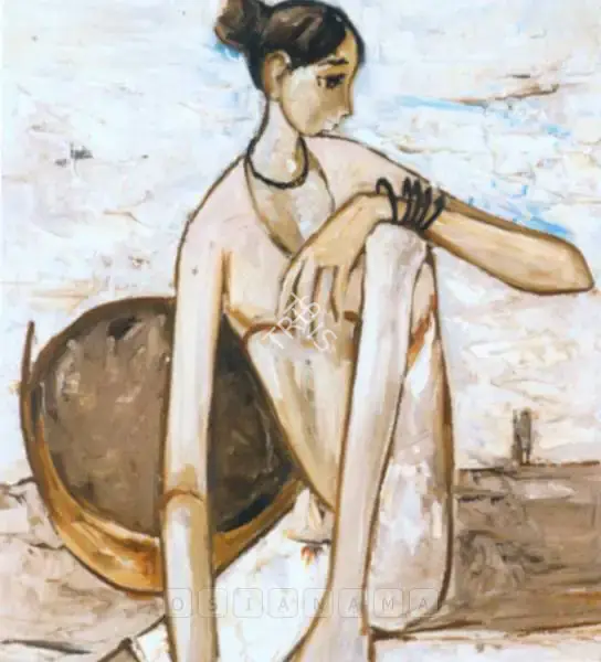 B. Prabha (Artist), Untitled, 1965, Painting