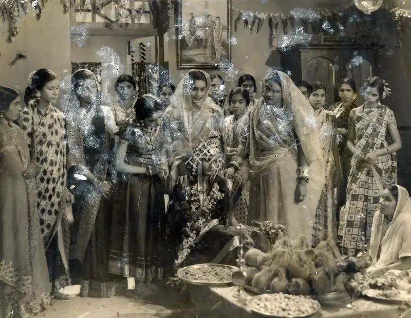 G.N. Shirodkar (Cinematographer), Station Master, 1942, Photographic Still