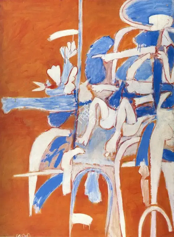 Subramanyan, K.G. (Artist). Vibhas Ragini. Oil on Canvas, 1965 | K.G. Subramanyan, 2003 | Painting | FineArts | 00566145