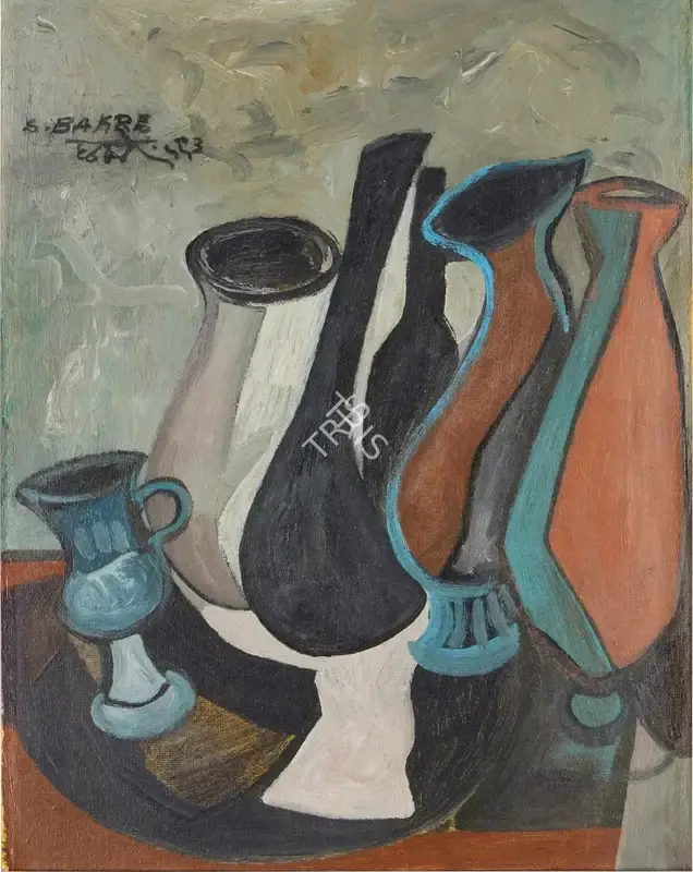 S.K. Bakre, Untitled, 1963, Painting
