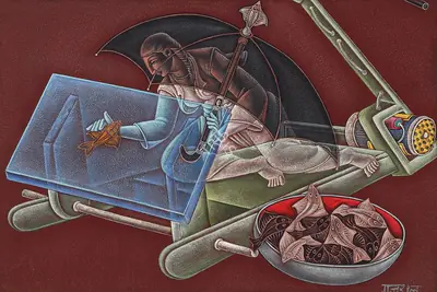 Gujral, Satish (Artist). Untitled, 2016 | Painting, AG.Mum/28.04.24, 2024 · Asta Guru