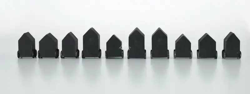 Zarina Hashmi (Artist), Homes I made, 1991, Sculpture