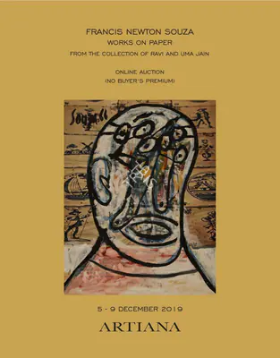 Artiana (Auction House), Francis Newton Souza, 2019, Auction Catalogue