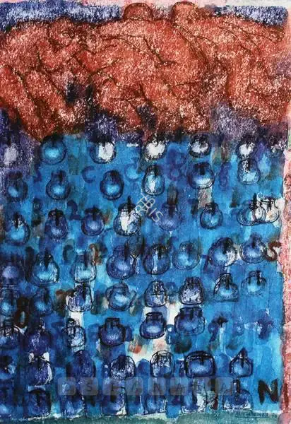 Arpita Singh (Artist), Untitled, 1996, Painting