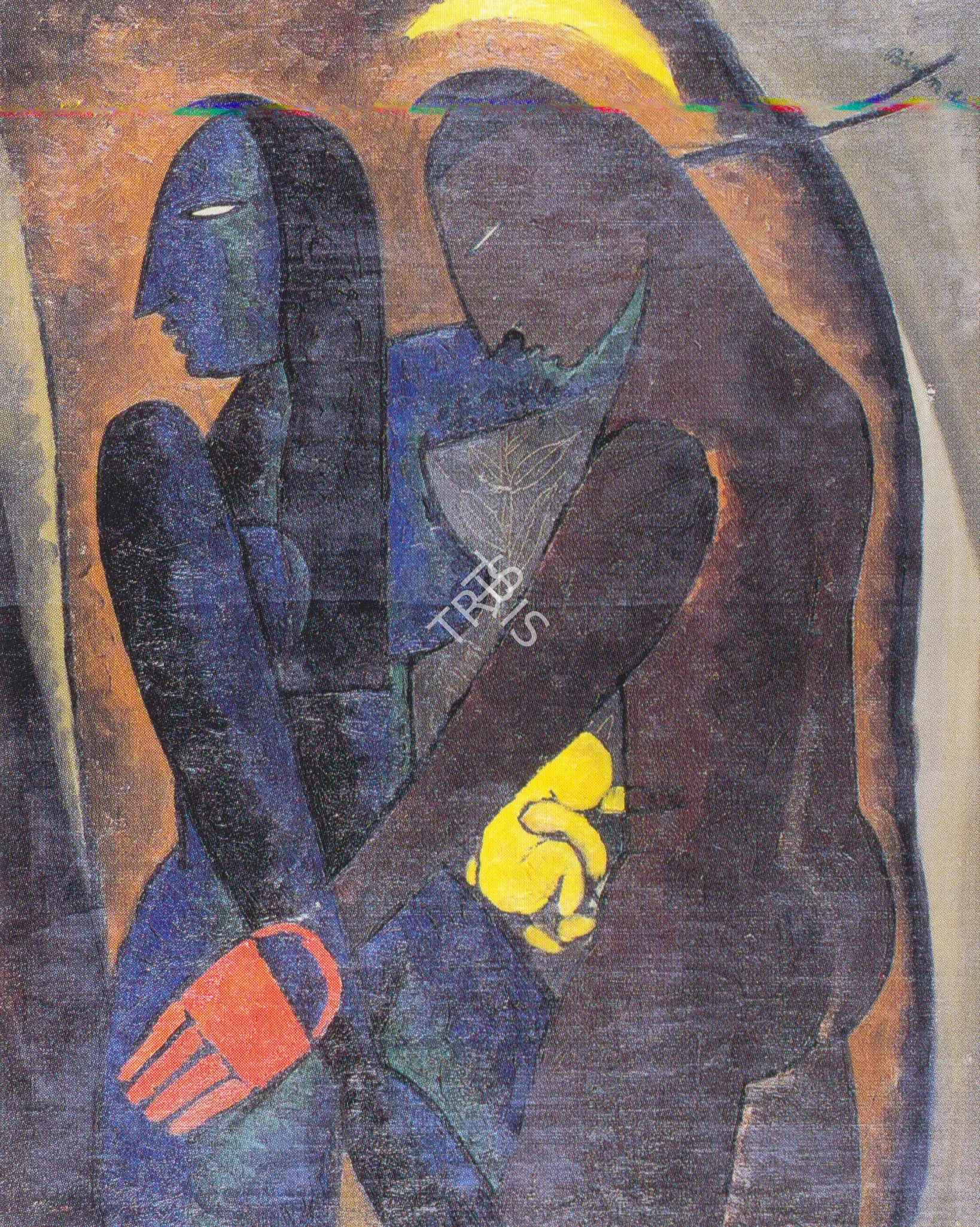 Biren De (Artist), Untitled, 1956, Painting