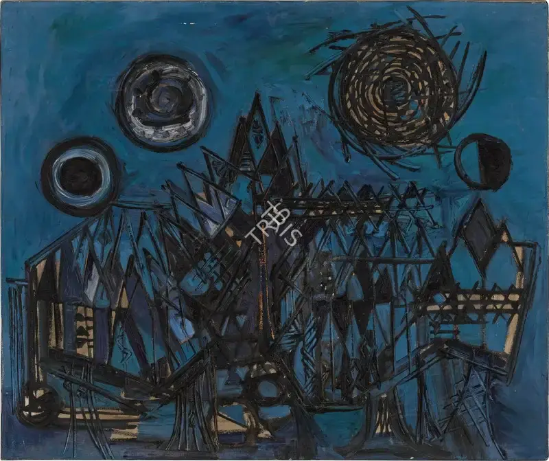 Avinash Chandra (Artist), Untitled, 1960, Painting