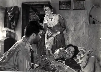 Apurba Bhattacharjee (Cinematographer), Mujhe Jeene Do, 1963, Photographic Still