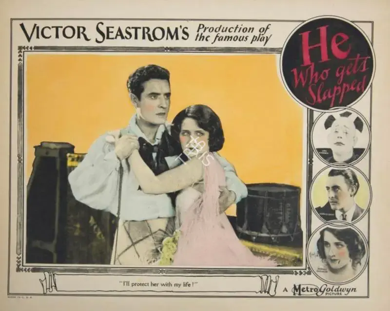 Milton Moore (Cinematographer), He Who Gets Slapped, 1924, Lobby Card