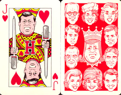 Kennedy Kards, 1963, Playing Cards