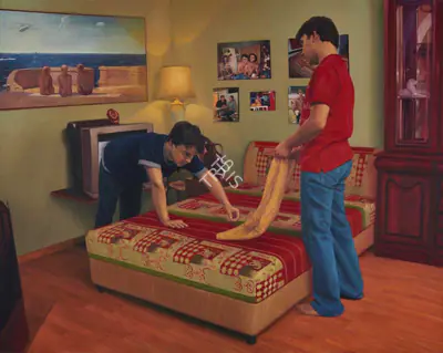 Abir Karmakar (Artist), Interiors IV, 2006, Painting