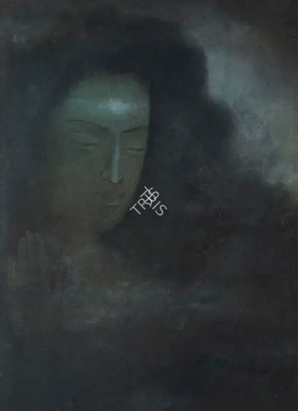 Nandalal Bose (Artist), Untitled (Shiva), 1932, Painting