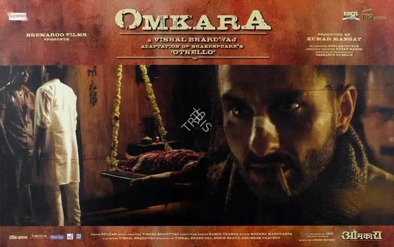 Tassaduq Hussain (Cinematographer), Omkara, 2006, Lobby Card