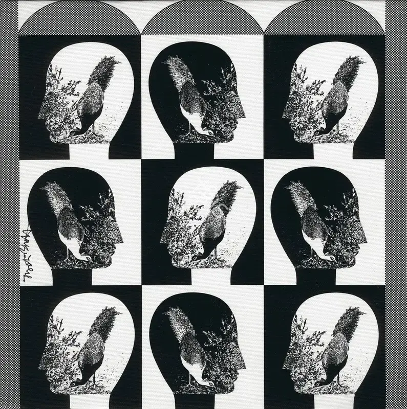 Jyoti Bhatt (Artist), Black + White = Silver, 2014, Print