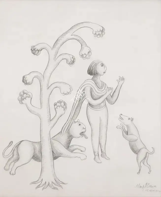 Manjit Bawa (Artist), Untitled, 1994, Painting