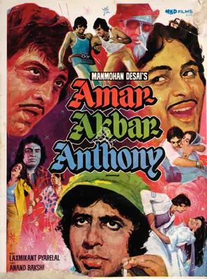 Desai, Manmohan (Producer), Amar Akbar Anthony, 1977 | Song-Synopsis Booklet | CinemaEducation | 00862922
